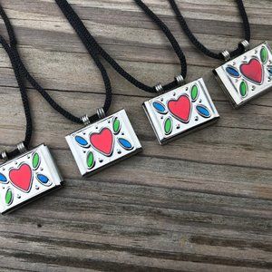 Lot of 4 Taweez Pendant Necklace Religious Amulet